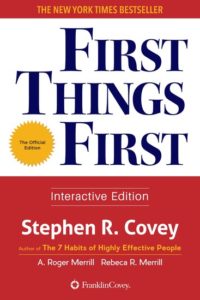 First Things First Book Cover