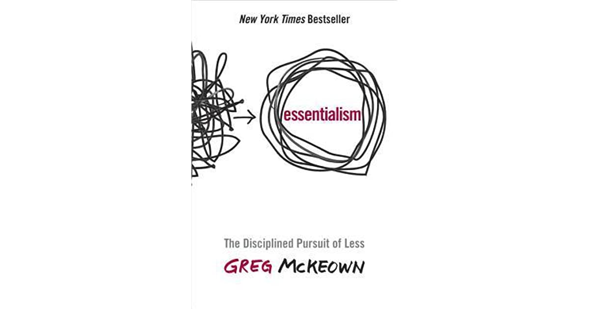 Essentialism Book Cover