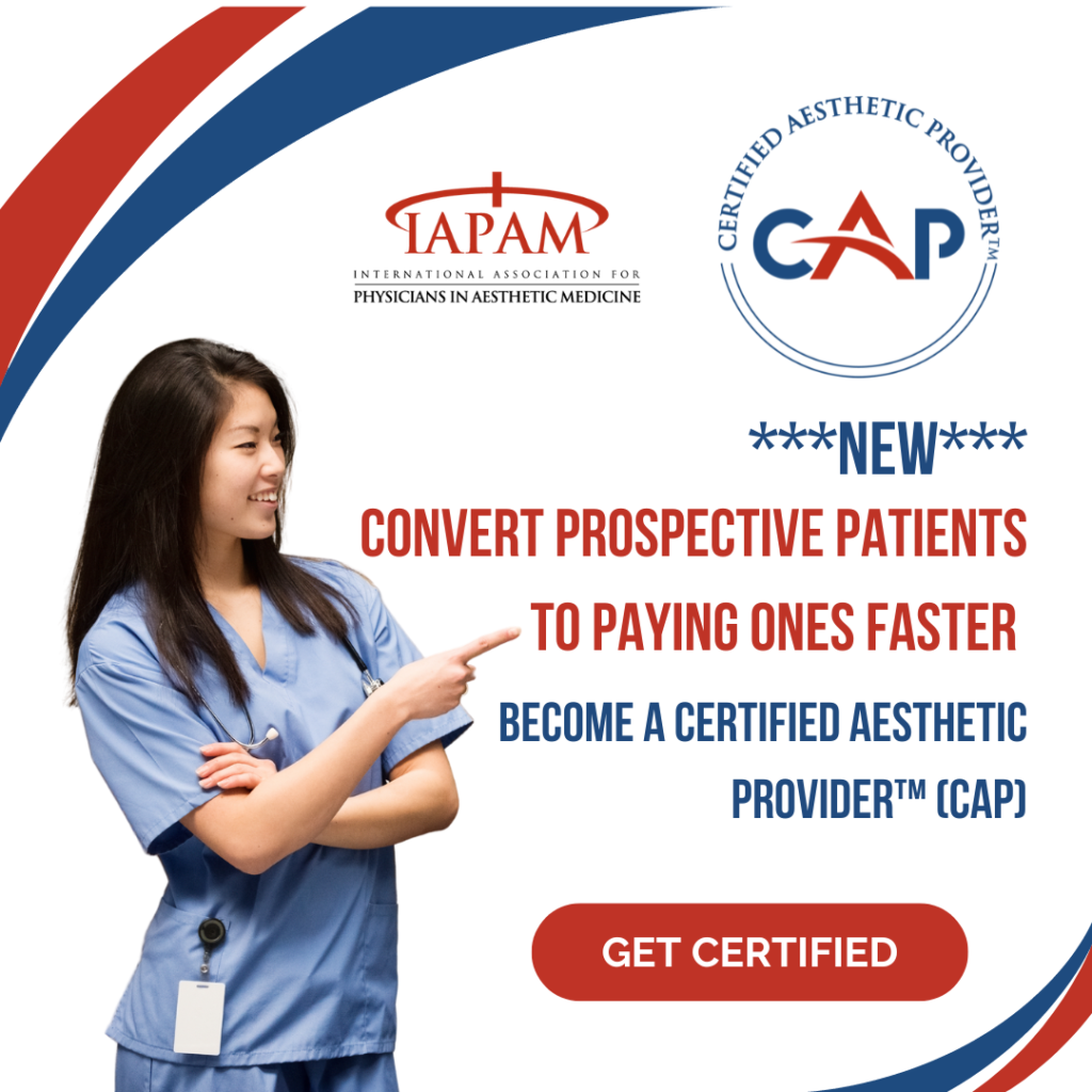 New Certified Aesthetic Provider Program