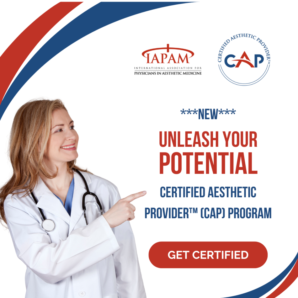 Certified Aesthetic Provider™ (CAP) program