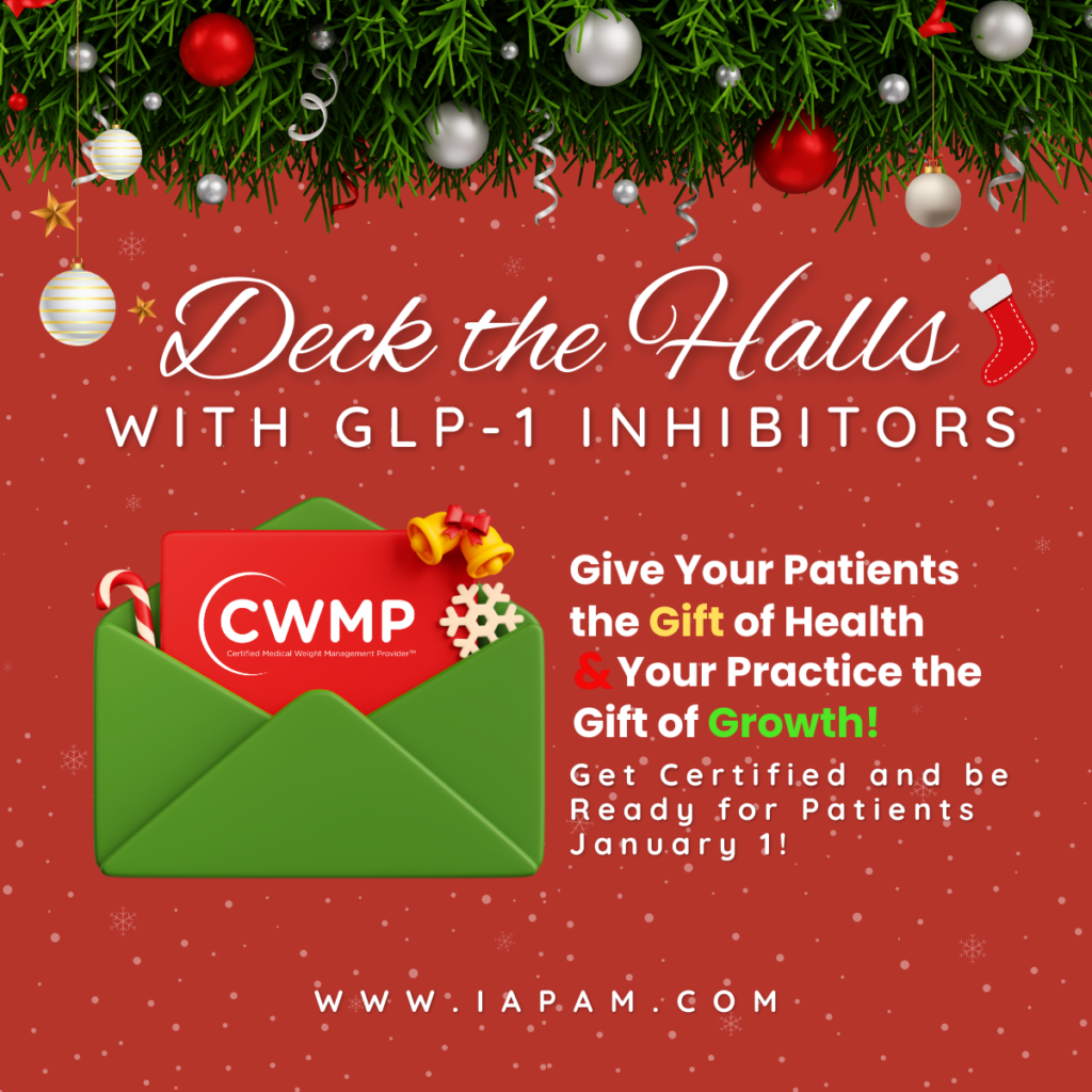 Certified Medical Weight Management Provider™ (CWMP) holiday promotion