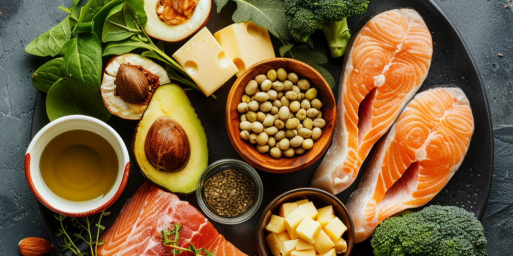 Image of Keto friendly food.