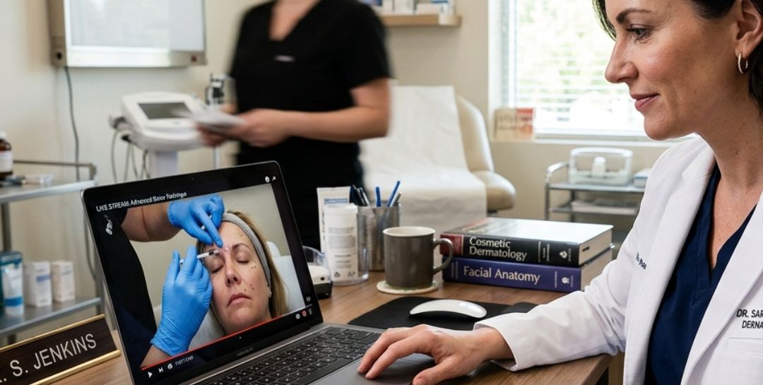 Online self-paced Botox training